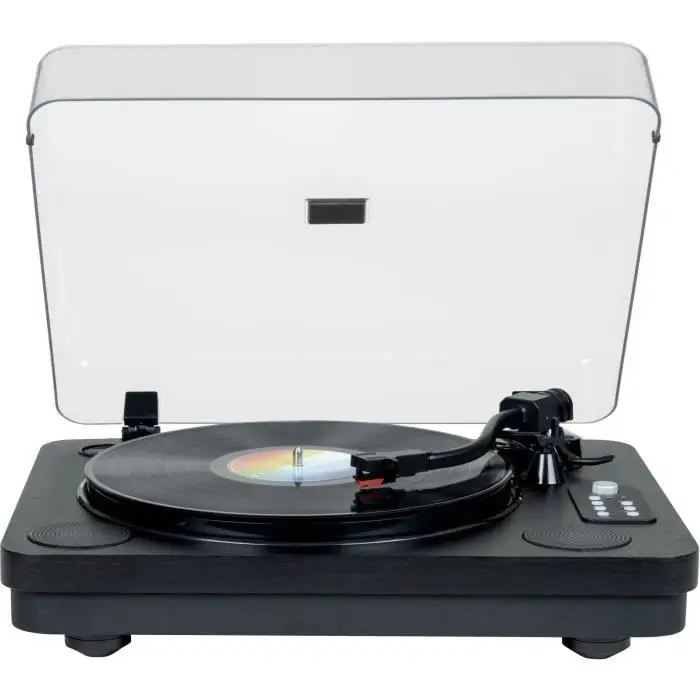 Πικάπ βινυλίου Bluetooth - THOMSON - TT650BT - εγγραφή USB - 2 ηχεία - Μαύρο