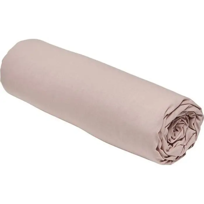 TODAY Essential Σεντόνι με λάστιχο - 140x190 cm 2 άτομα Βαμβάκι - Rose des Sables