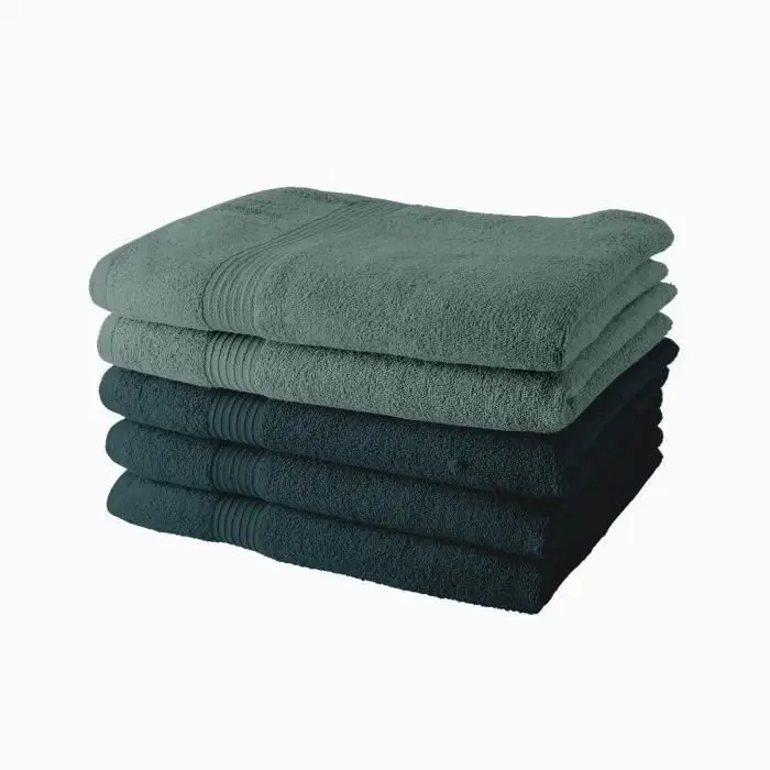 Today Essential Πετσέτες μπάνιου 70x130 cm - 100% βαμβάκι - 3 Paon + 2 Celadon