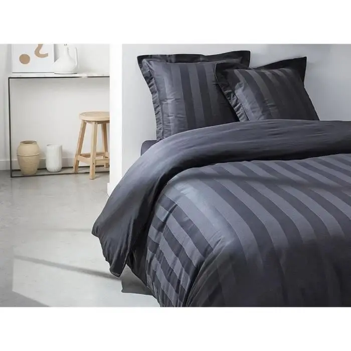 Σετ κλινοσκεπασμάτων Chaumont από περκάλι 240x260cm + 2 μαξιλαροθήκες 63x63cm - Ταμπά