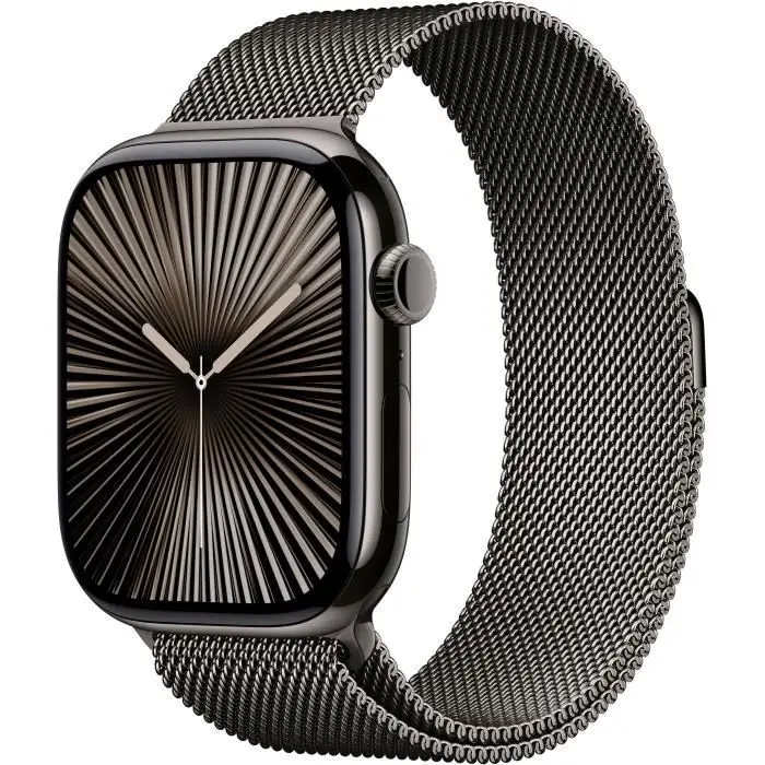 Apple Watch Series 10 46mm GPS + Cellular Smartwatch - Τιτάνιο Ardoise (S/M)