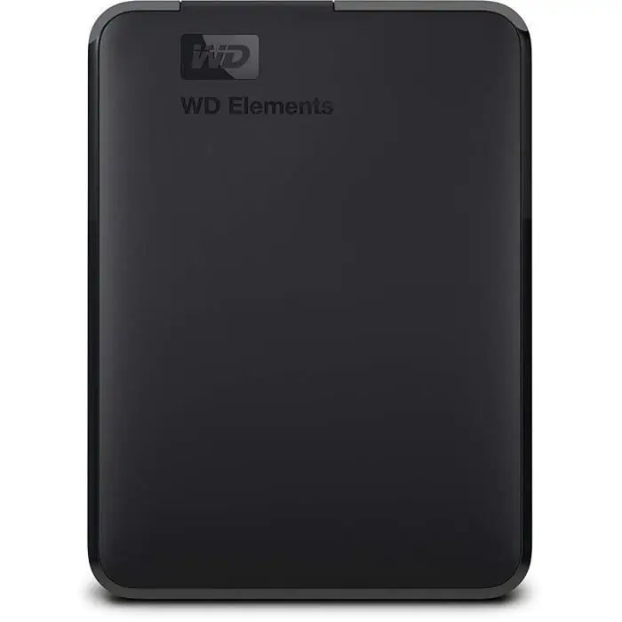 WD 5 To Elements φορητός εξωτερικός σκληρός δίσκος, USB 3.0, Plug-and-play, προδιαμορφωμένος για Windows, μαύρο