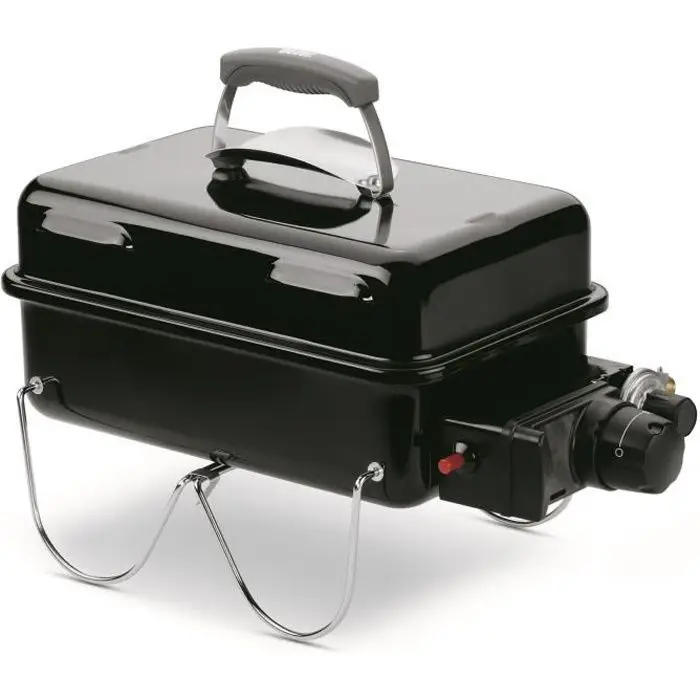 Weber go -AnyWhere's ψησταριά υγραερίου - μαύρο