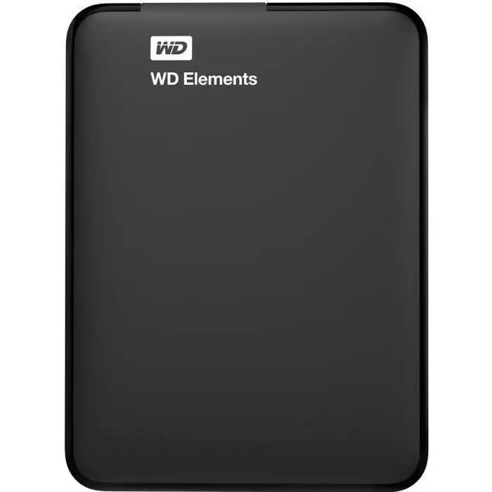 WD 4 To Elements φορητός εξωτερικός σκληρός δίσκος, USB 3.0, Plug-and-play, διαμορφωμένος για Windows, Μαύρο