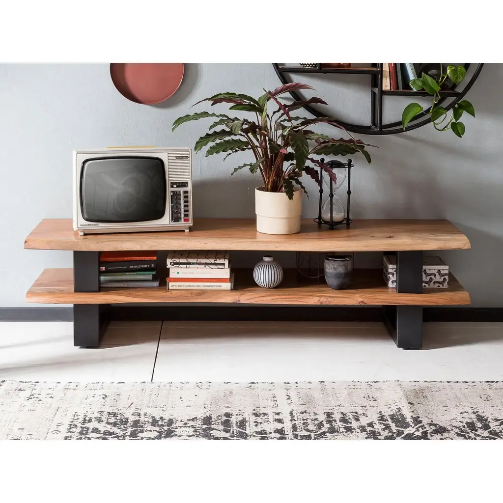 Open TV Lowboard - 140 cm - Έως 58 ίντσες