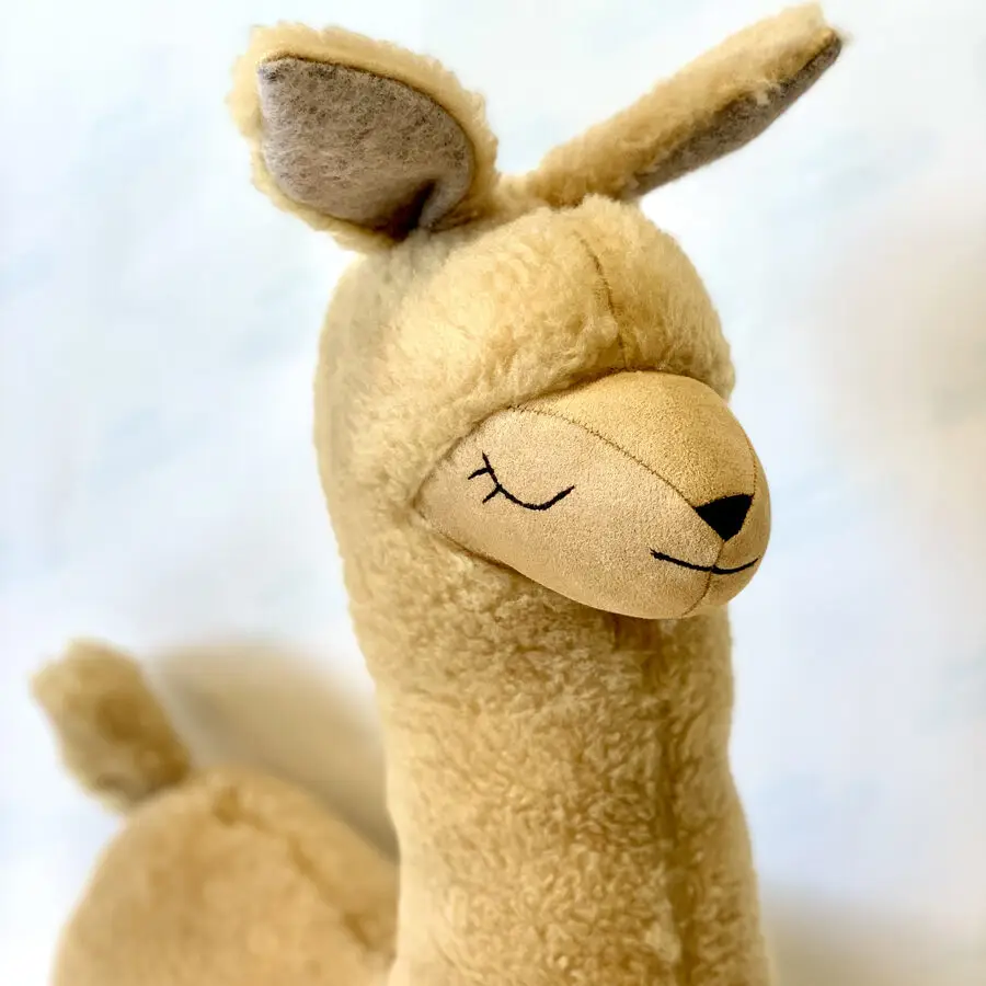 Μαλακό Παιχνίδι-Μαξιλάρι Alpaca - Rusty Brown