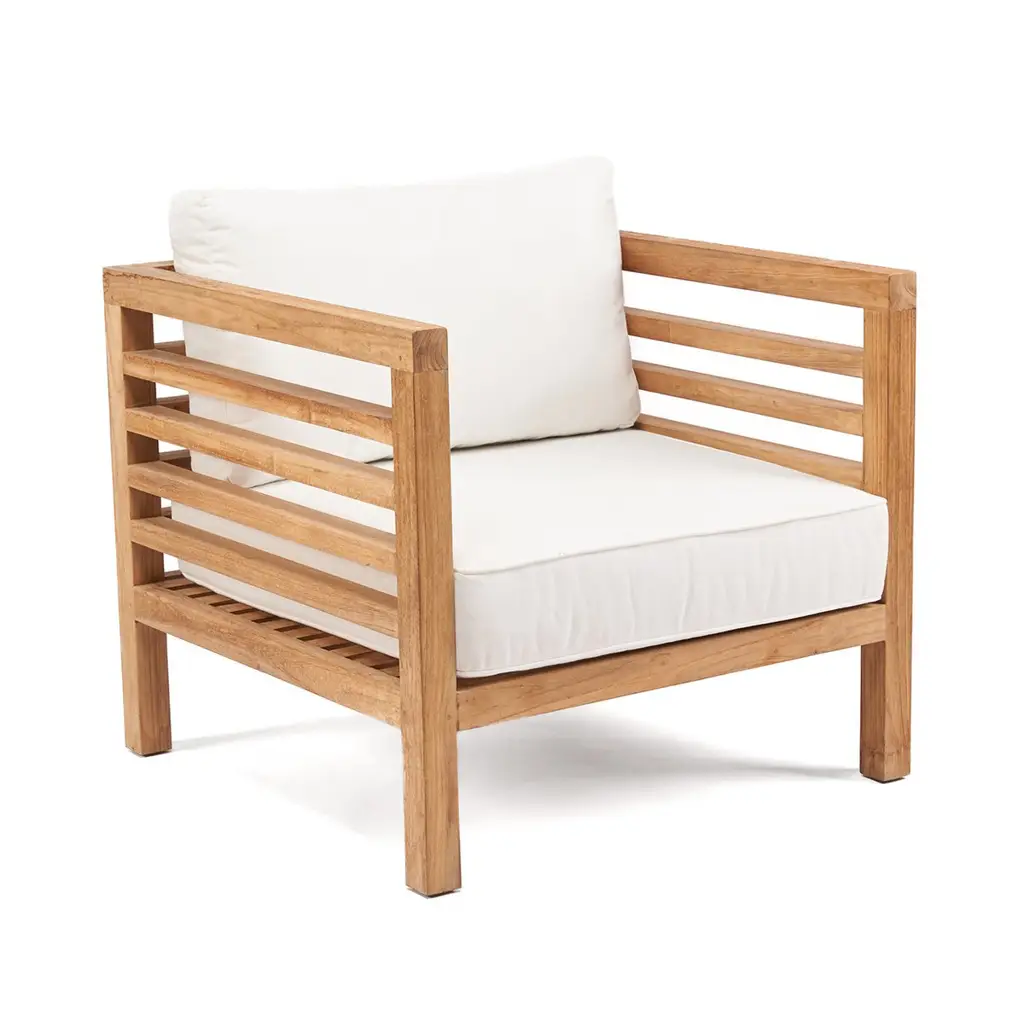 Moyo Modular μονό κάθισμα teak