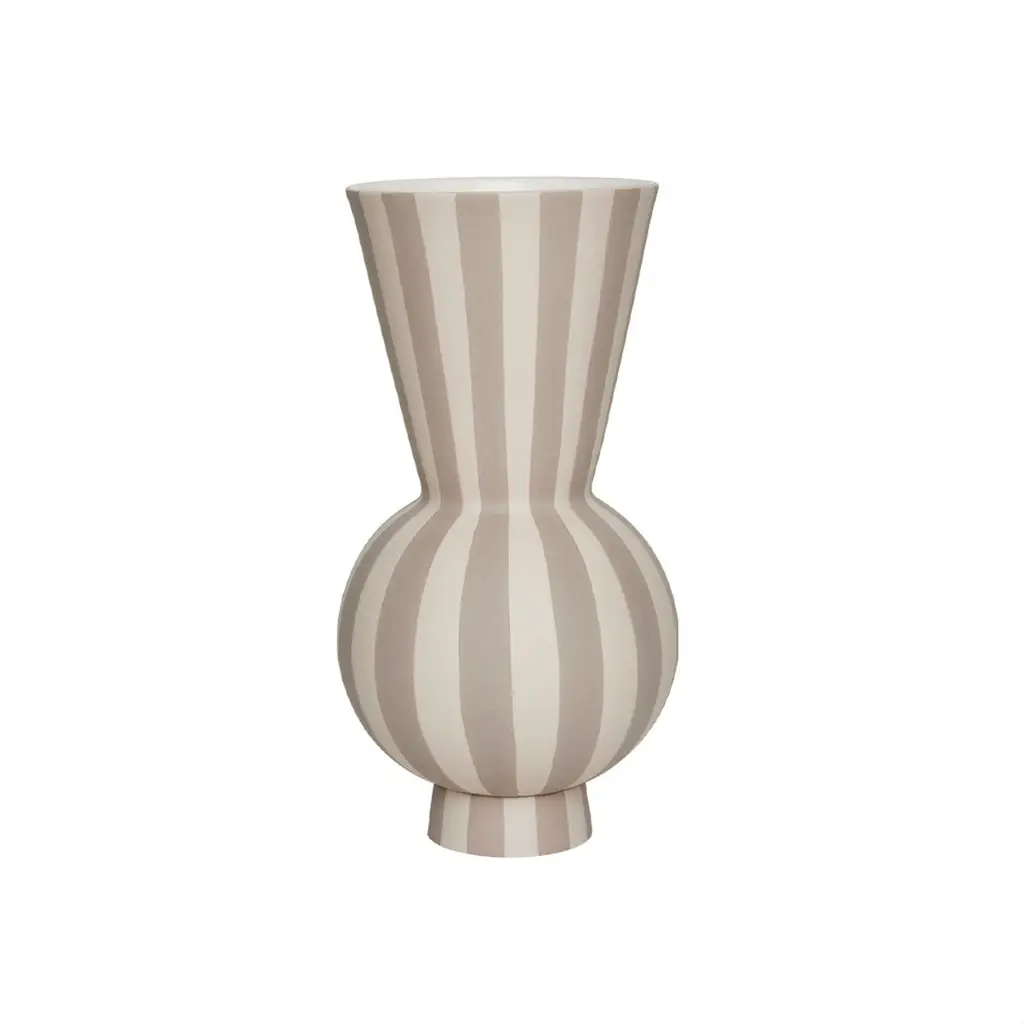 Βάζο Toppu Round - Ρίγες, 1.5 kg