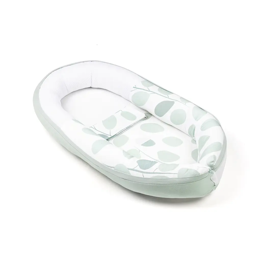 Doomoo Φωλιά Cocoon - Leaves Aqua Green - DMCOAG