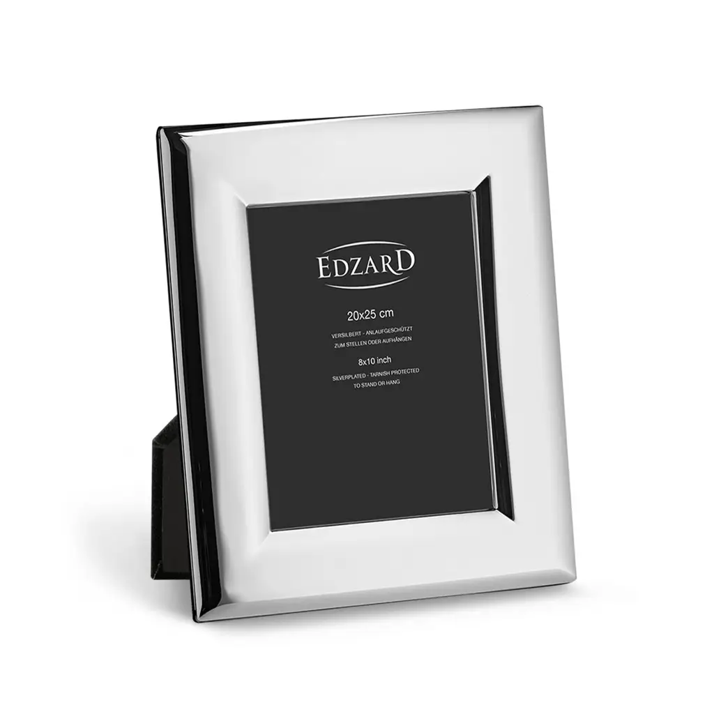 Positano Κορνίζα φωτογραφίας - EDZARD Επιχρυσωμένη με ασήμι (20 x 25 cm)