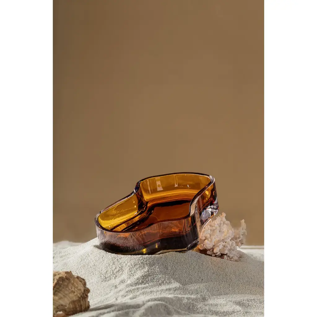 CORAL COR06AM Amber Γυάλινο Μπολ - 9mm