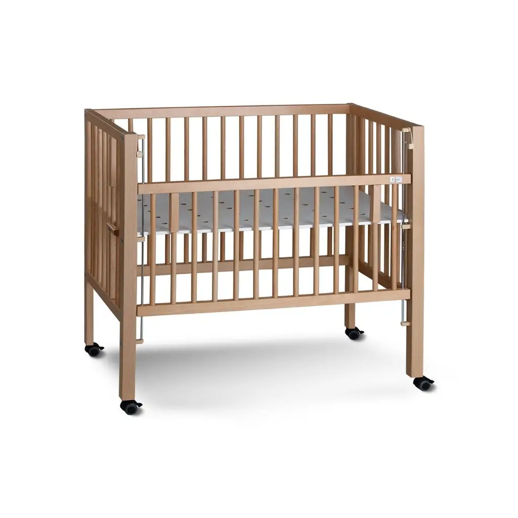 TiSsi® MAXI BOXSPRING πλευρικό κρεβάτι - Φυσικό 90x50 cm