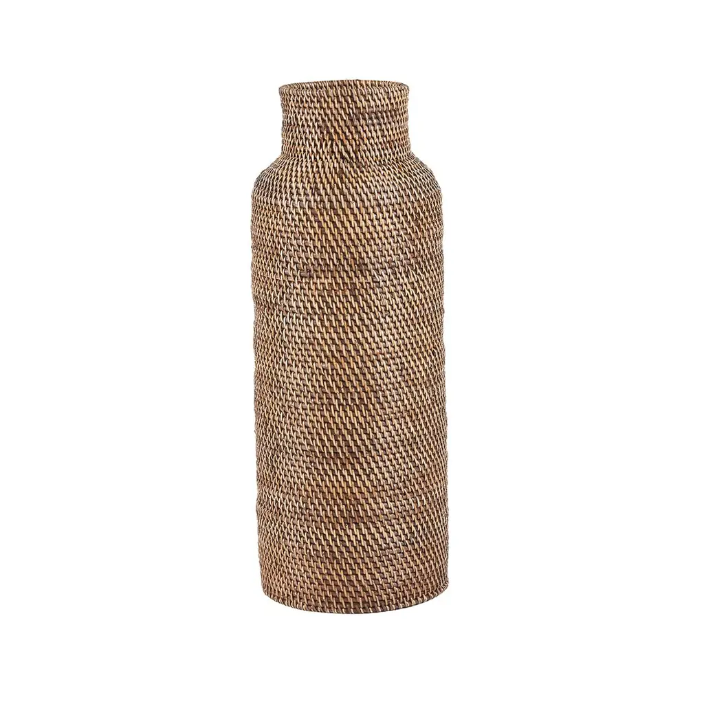 Αποικιακό Καλάθι Ομπρελών - Natural Brown - Αποθήκευση από rattan