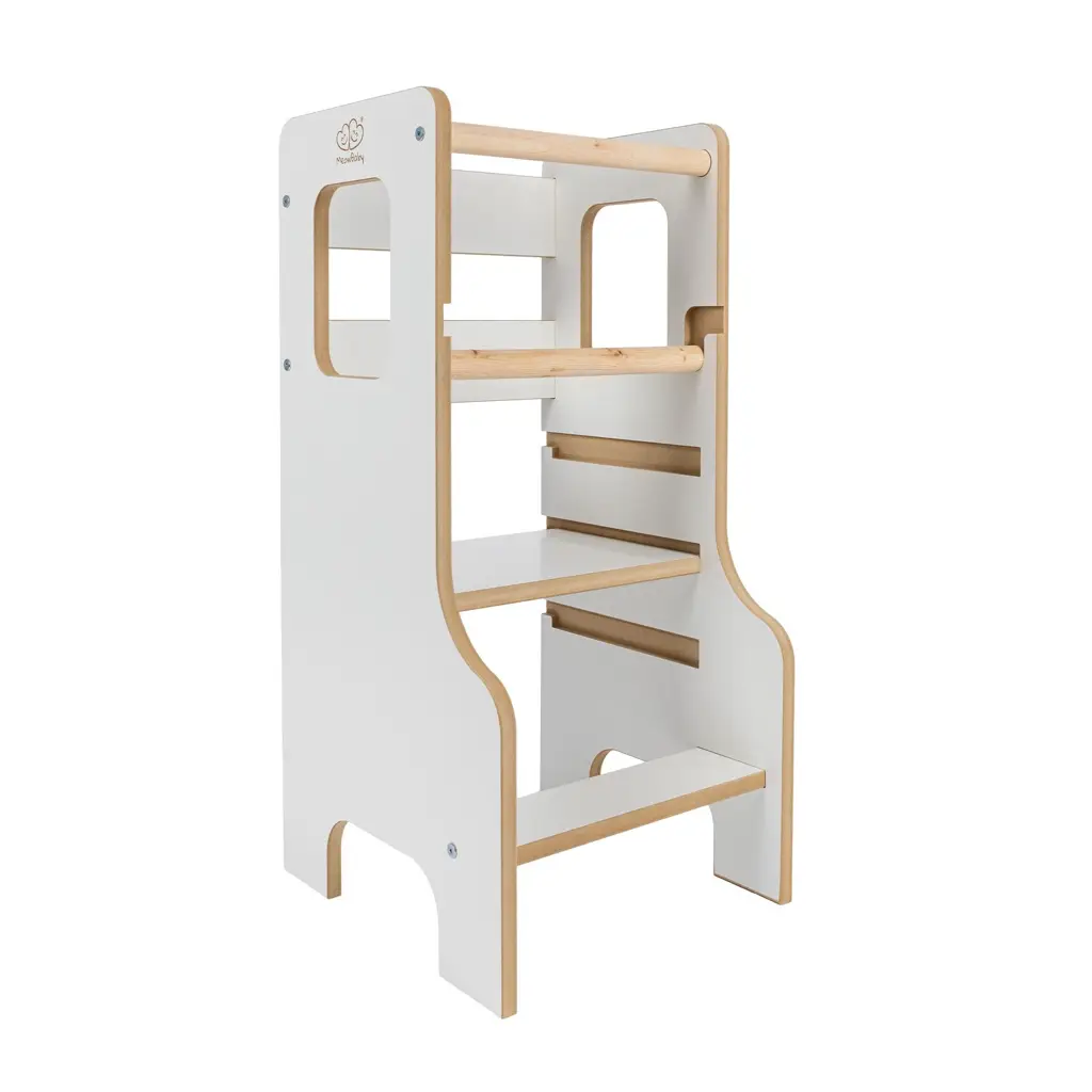 MeowBaby Kitchen Helper - Εκπαιδευτικός Πύργος Κουζίνας (MDF)