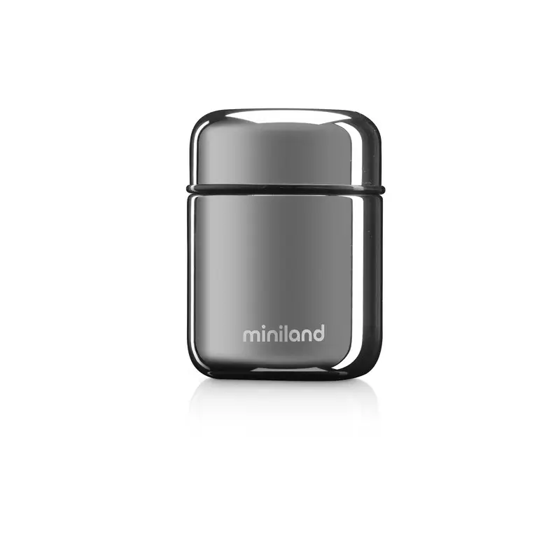MINILAND Food Thermos Mini 280 ml Deluxe Silver - ML89354