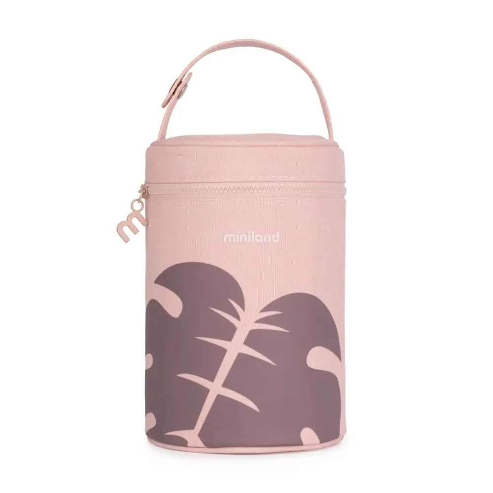 ML89482 - Miniland Thermibag 700 ml - Terra Leaves