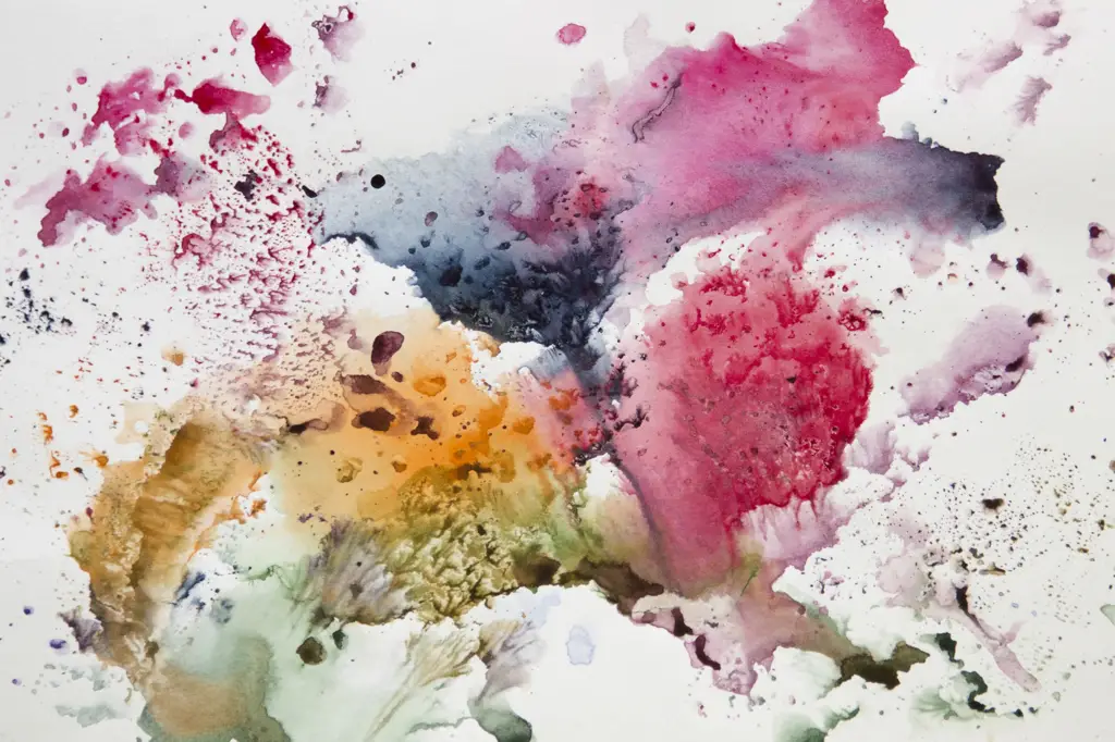 Εκτύπωση σε καμβά Abstraction Watercolour
