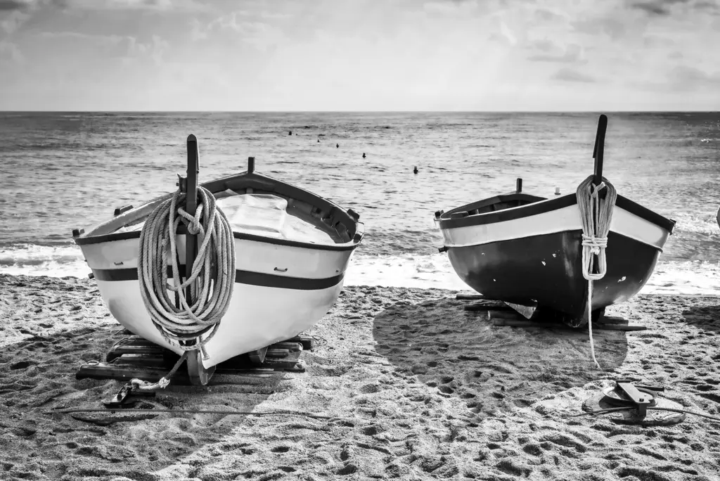 Φωτοταπετσαρία Beach Boats