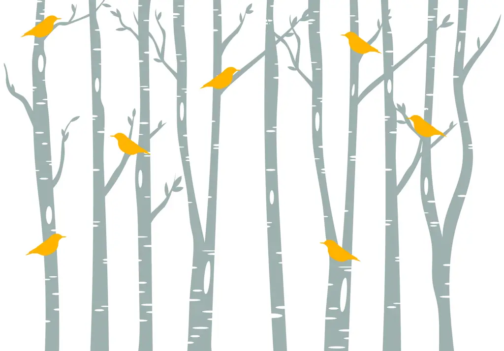 Φωτοταπετσαρία Birds &amp; Birch Iq-1309