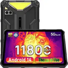 ULEFONE ARMOR PAD 4 ULTRA THERMAL VERSION DS 5G 10,36" 8+256GB ΜΑΥΡΟ NFC