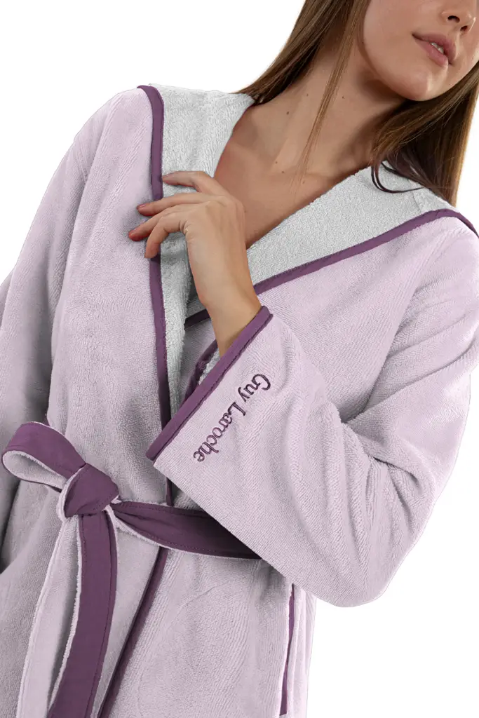 New Comfy Λιλά Γυναικείο Μπουρνούζι