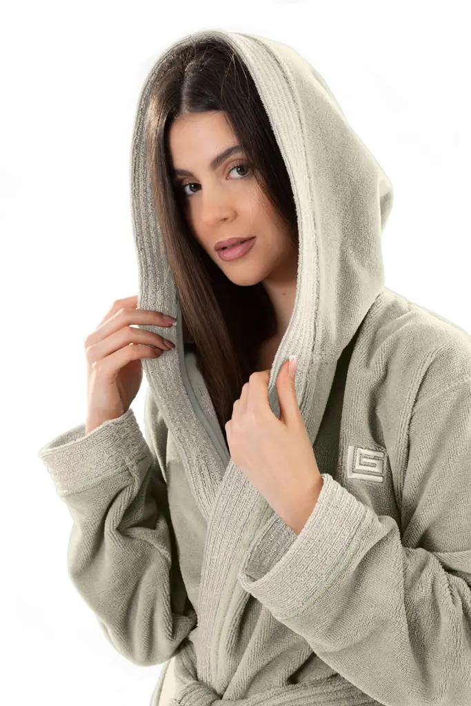 Μπουρνούζι Monogram Khaki