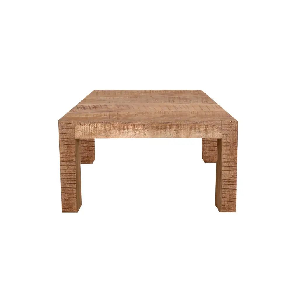 Τραπέζι σαλονιού - Ξύλο Μάνγκο - Φυσικό - 60x60 cm